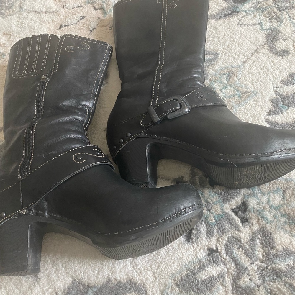 Dansko high heel boots